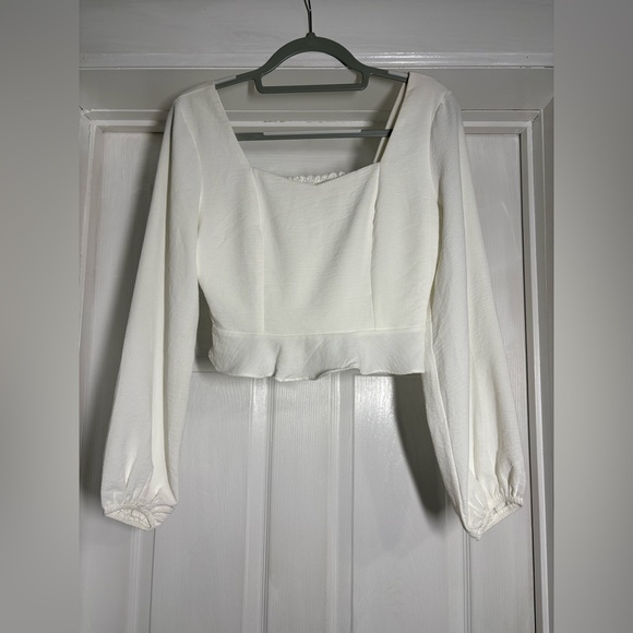 Altar'd State Tops - Altar'd State Off-White‎ Women's Blouse